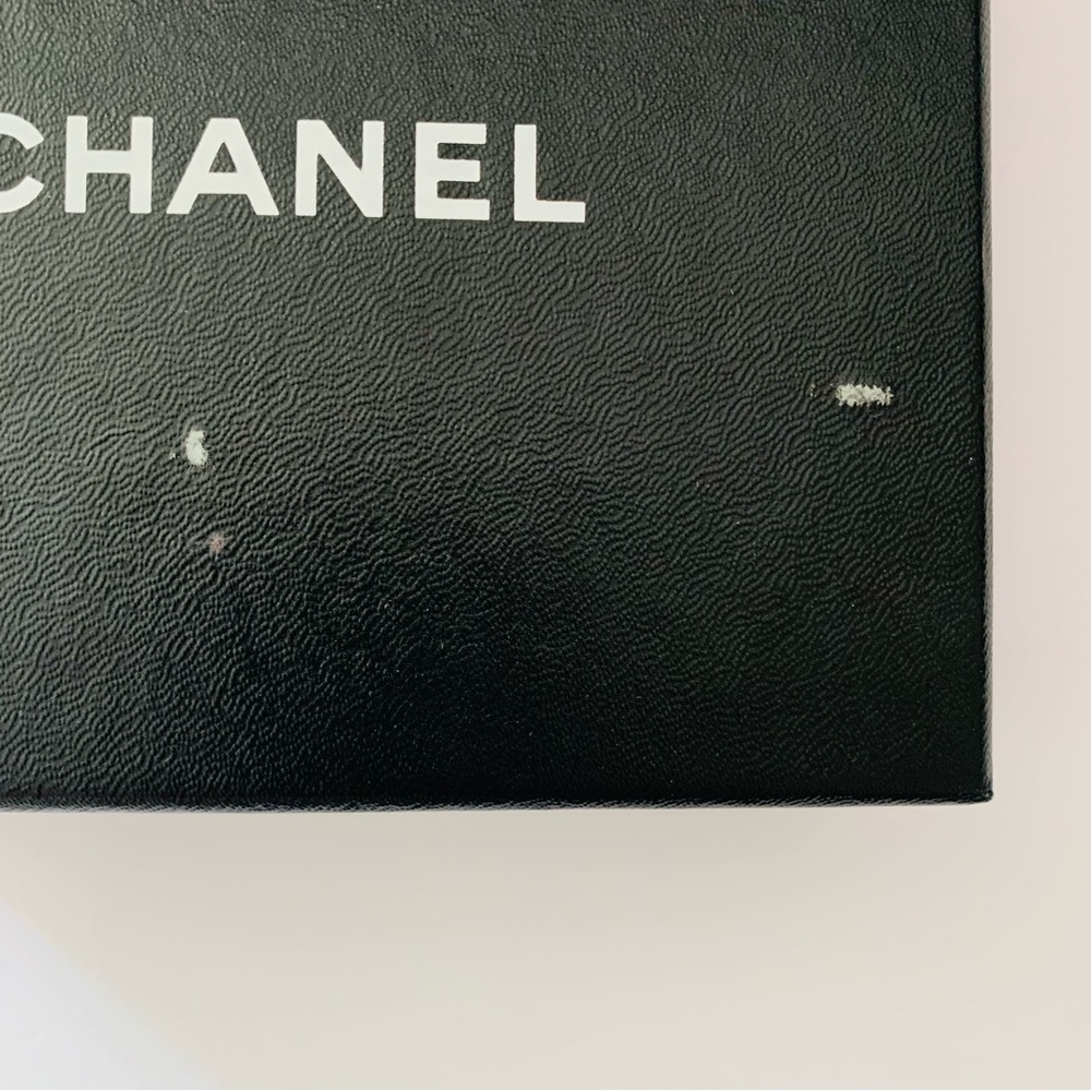 Authentic CHANEL Boutique Box Black w/ Original Cloth Gift Storage Display - Picture 7 of 7
